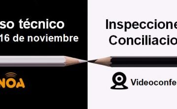 Webinar técnico: Inspecciones y Conciliaciones
