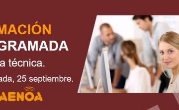 Jornada técnica. Gestión de la Formación Bonificada. Granada, 25 septiembre.